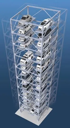 PCS מגדל חניון מערכת